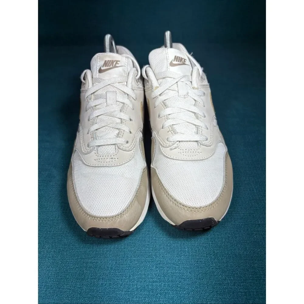 Nike Air Max 1 GS Light Orewood Brown Sail Sneakers Size 6.5Y / Women’s 8 DZ3307